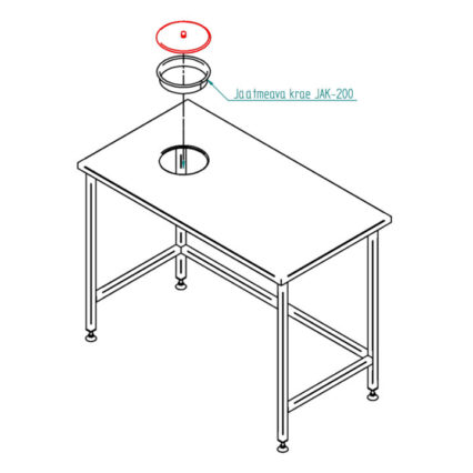 JAK-225 Jäätmeava kaas 225mm