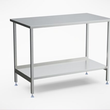 TLA1200x650R Töölaud plaatriiuliga (1200mm)